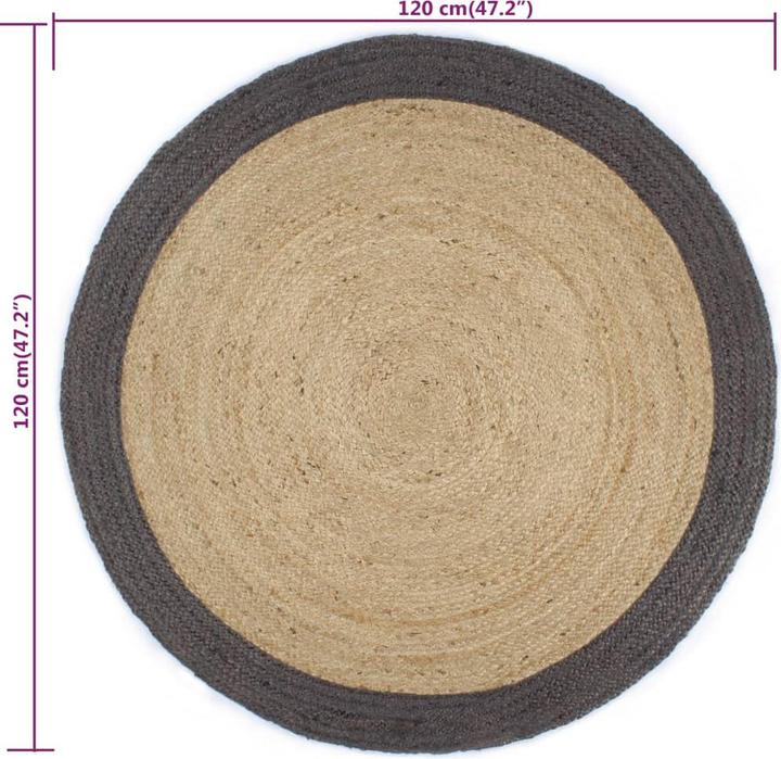 Produktbild vidaXL Teppich (120 x 120 cm)