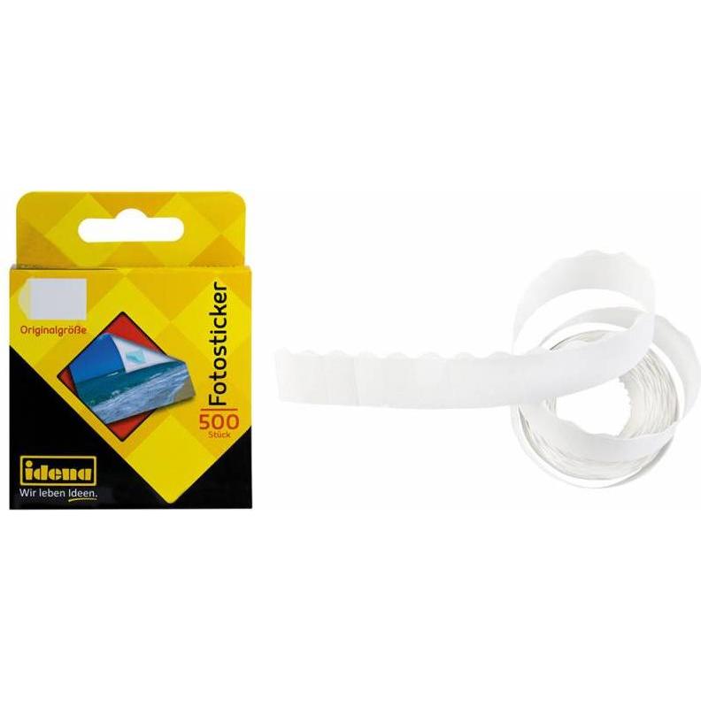 Idena, Sticker, Fotoklebesticker 500 Stück 12x16mm,perm.