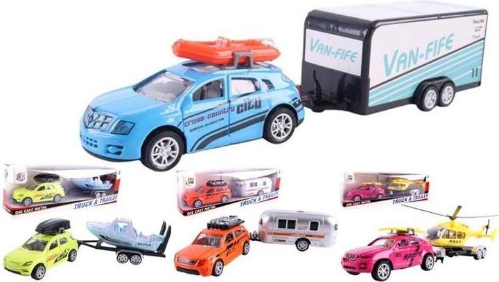 Pro Kids Ferienfahrzeug mit Mixanhänger