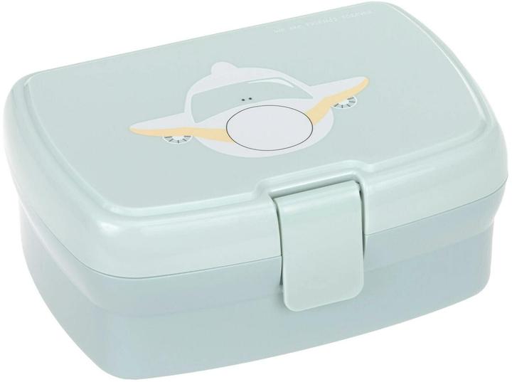 Lässig Lunchbox Tiny Divers, Flugzeug Blau