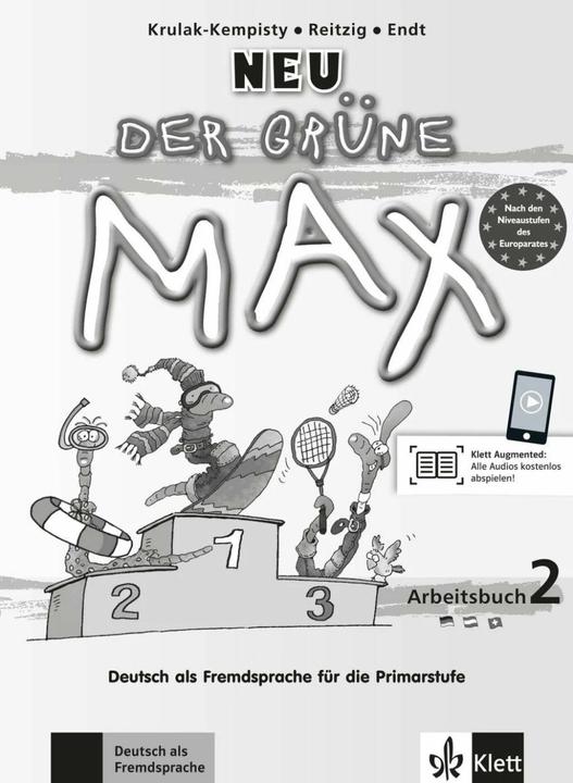 Image du produit Der grüne Max - Neubearbeitung 2012 / Arbeitsbuch mit Audio- (Allemand, Elżbieta Krulak-Kempisty, Ernst Endt, Lidia Reitzig, 2013)