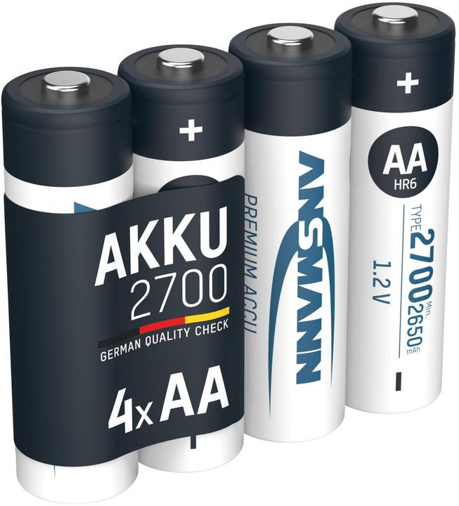 Produktbild Ansmann Premium (4 Stk., AA, 2700 mAh)