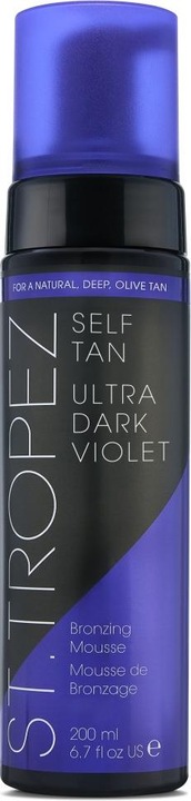 St. Tropez Self Tan Ultra Dark Violet Bronzing Mousse (Self tanning foam, 200 ml)