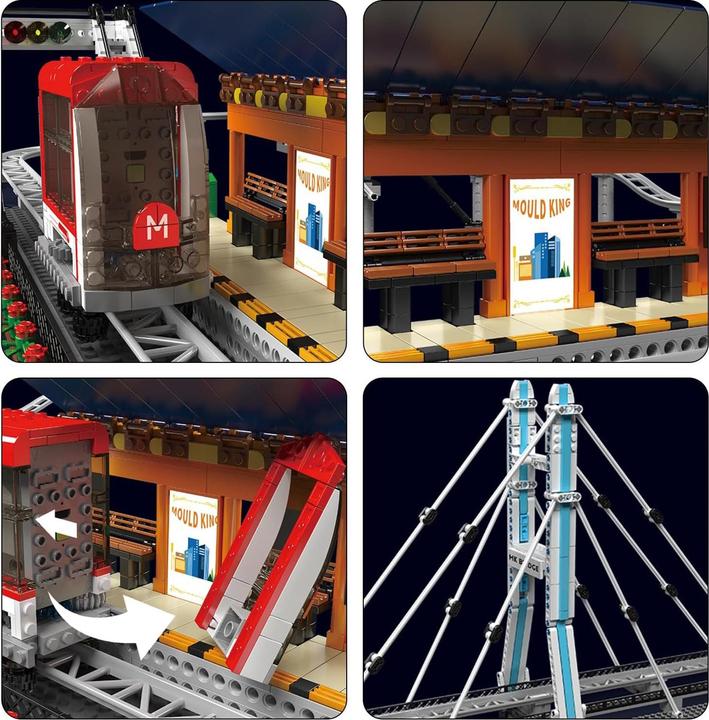 Image du produit Mould King Railcar urbain