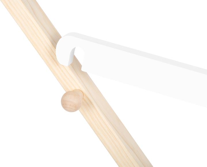 Actual product image small foot Clothes horse