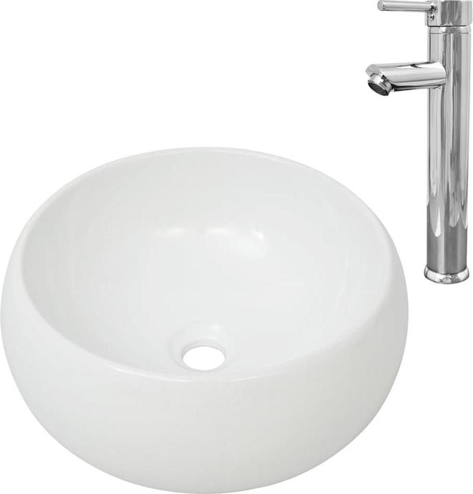 Actual product image vidaXL Bathroom sink (400 mm, 400 mm)