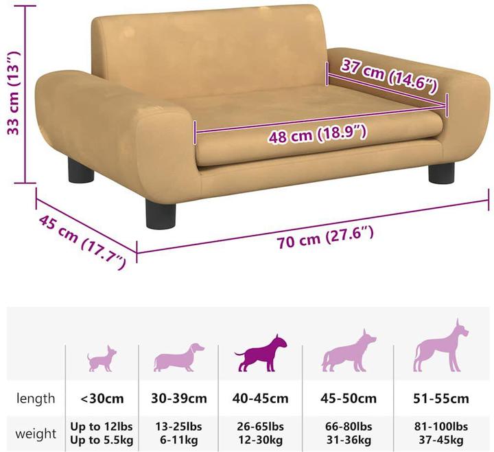 Image du produit vidaXL Hundebett (Chien)