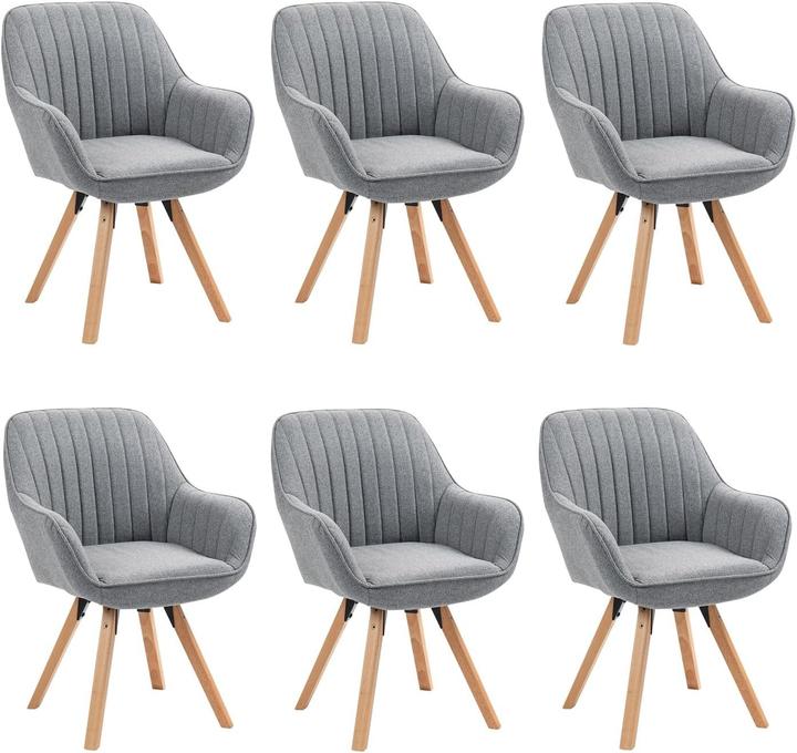 Actual product image Meuble Cosy Carson Swivel Dining Chairs