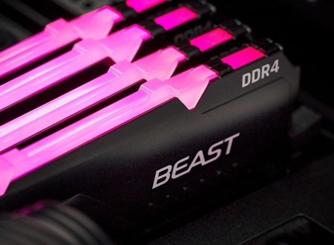 Actual product image Kingston FURY Beast (2 x 32GB, 2666 MHz, DDR4-RAM, DIMM)