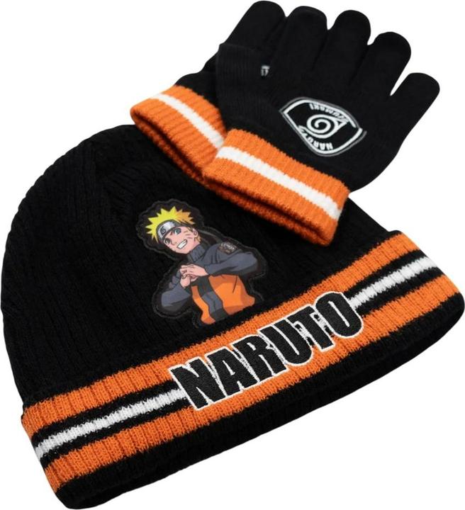 Image du produit Naruto Shippuden - Ensemble bonnet et gants - Garçon (Taille unique)