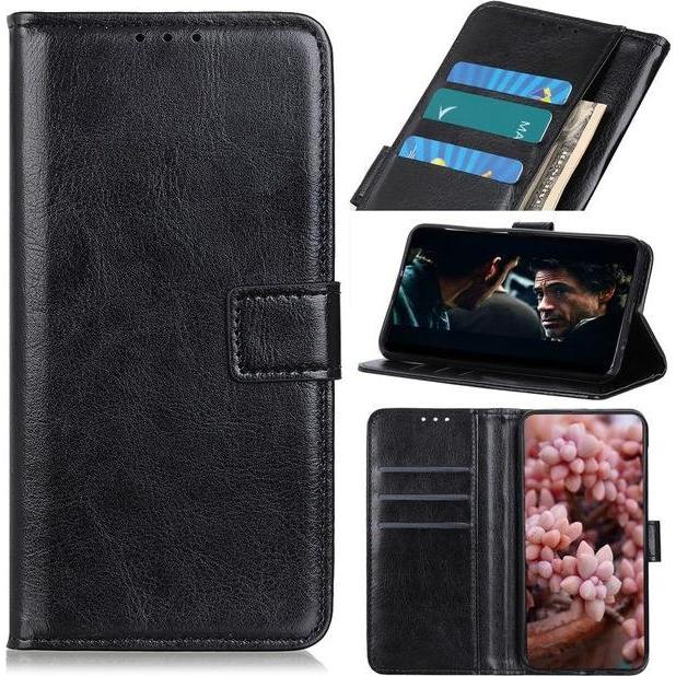Thumbnail - MU Classic Crazy Horse III Leder Bookcover Series (Honor 30 Pro), Smartphone Hülle, Schwarz