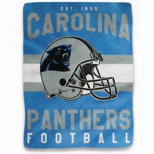 NFL Carolina Panthers Fleece Decke 127 x 150cm