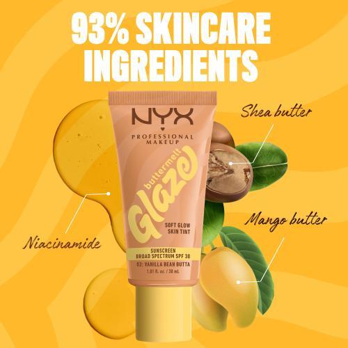Produktbild NYX Professional Make-Up Buttermelt Glaze Tint (02 Vanilla Bean Butta)