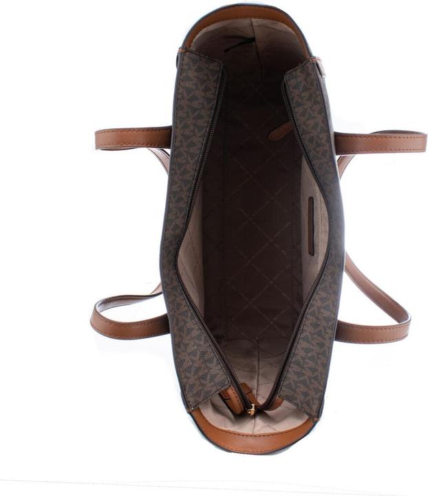 Actual product image Michael Kors Shoulder Bag Leida Brown 34 x 29 x 12 cm