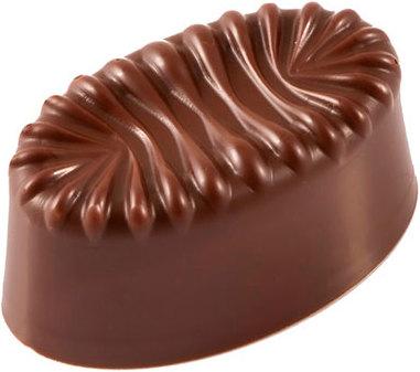 Produktbild Martellato Pralinenform oval mit elegantem Muster