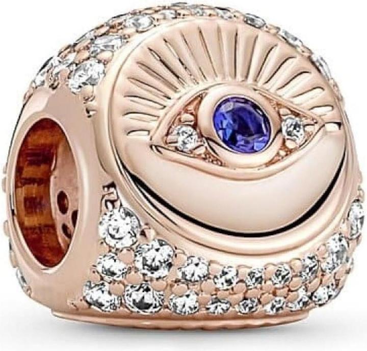 Produktbild Pandora Charm Hamsa, Allsehendes Auge & Feder (Roségold plattiert, Metalllegierung)