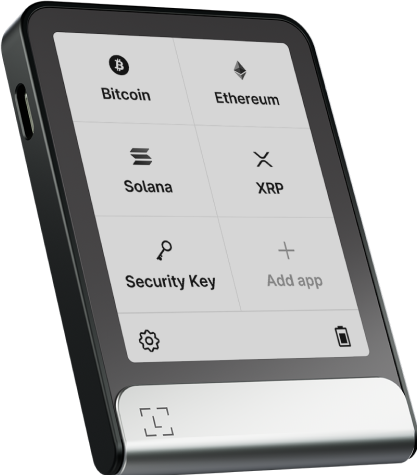 Productafbeelding Ledger Flex (Bitcoin, Cardano, Ethereum Klassiek)