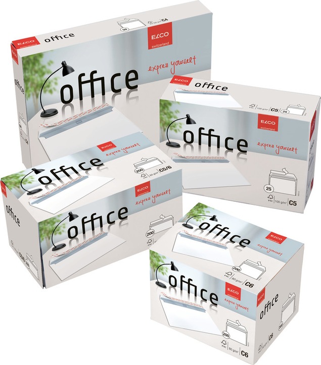 Image du produit Elco Bureau des enveloppes, fenêtre de droite (324 x 229 mm, 50 x)