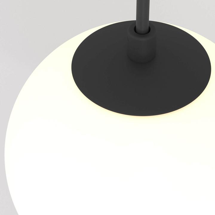 Image du produit Maytoni Luna LED Suspension, lampe à suspendre 5W 220cm noir 4000K 90Ra Ø10cm blanc neutre