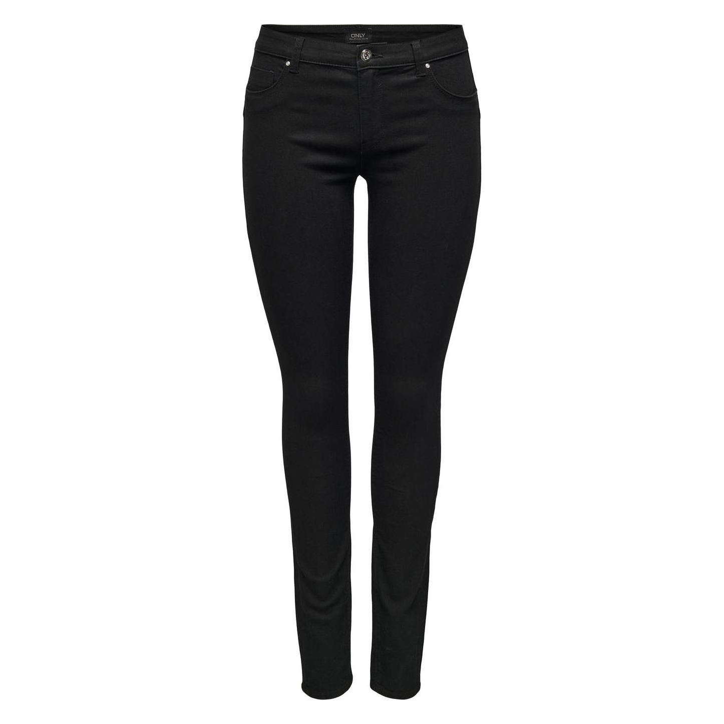 Only, Damen, Hosen, Onliris Reg Waist Sk Legging Box Pim, Schwarz, (S)