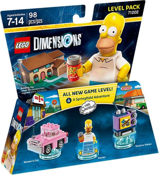 Produktbild LEGO The Simpsons Level Pack (71202, LEGO Dimensions)