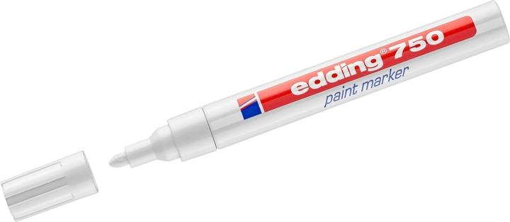 Productafbeelding Edding Verfstift 750 verfstift wit (10x)