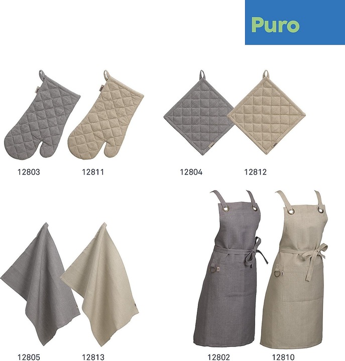 Image du produit Kela Torchon de cuisine Puro gris