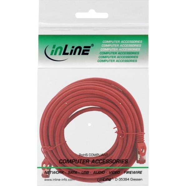 Thumbnail - InLine Patchkabel (S/FTP, CAT6, 15 m), Netzwerkkabel