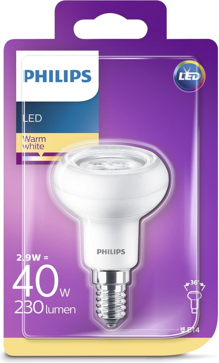 Produktbild Philips LED Reflektor (E14, 2.90 W, 230 lm, 1 x, G)