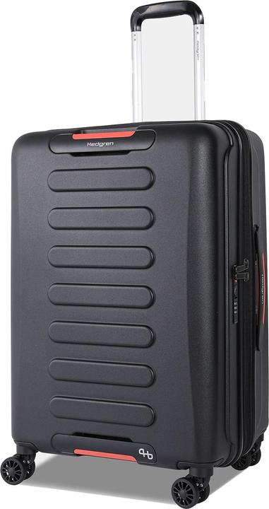 Actual product image Hedgren Comby Grip 4-wheel trolley M 65 cm with expansion fold (74 l)