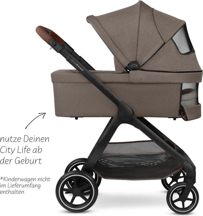 Actual product image ABC Design City Life Carrycot, Nature