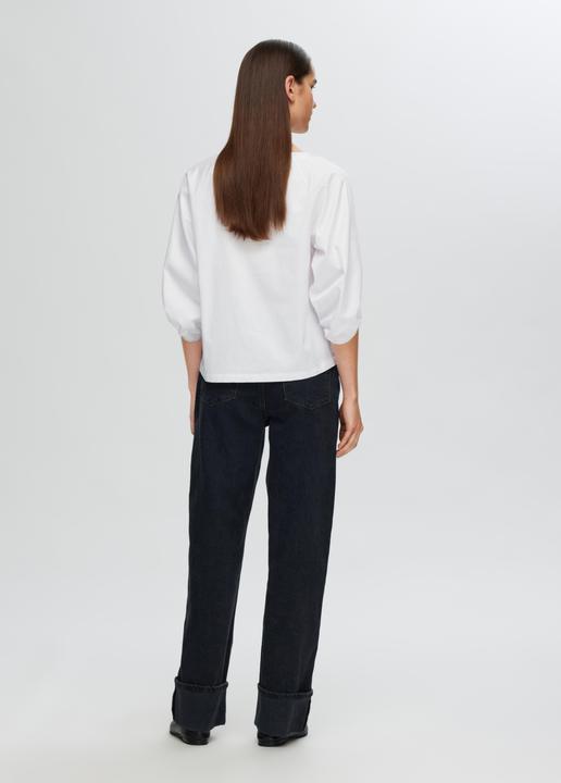 Produktbild Selected Loose Fit Bluse mit 3/4 Ärmeln (40)