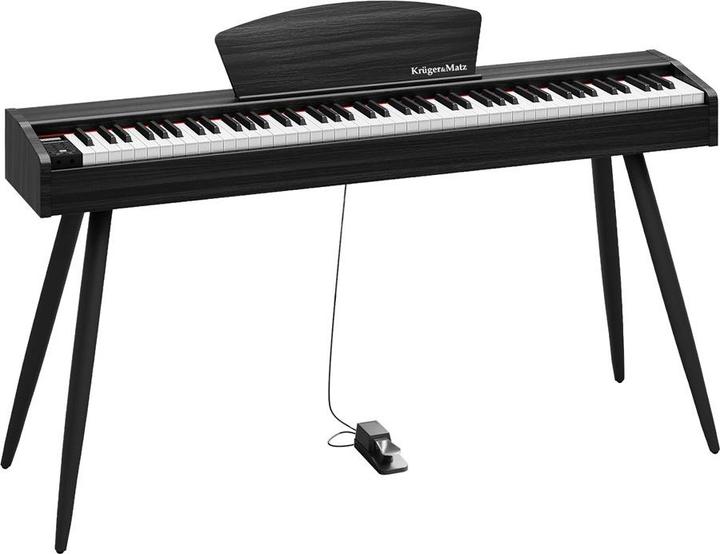 Krüger&Matz Kruger&Matz Pianino Cyfrowe Kmdp-45p-Bk Czarny Mat (88 Tasten)