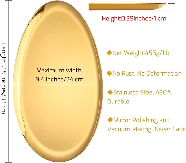 Produktbild Luvtree Ovales Mehrzwecktablett-Set