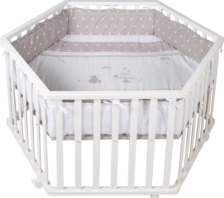 Image du produit Roba Playpen (106 cm, 121 cm, Peuplier)