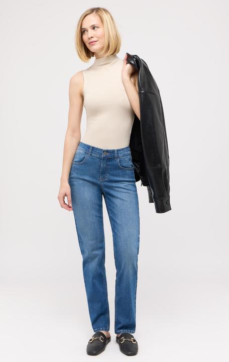 Produktbild Angels Dolly Jeans Sportiv Denim Straight Fit Mid Blue Used (W30/L32)