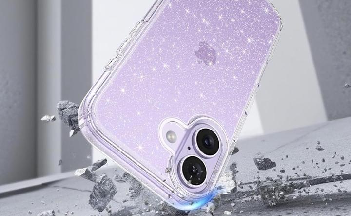 Actual product image Screenguard SuperGlitter Hybrid Case (Apple iPhone 17)