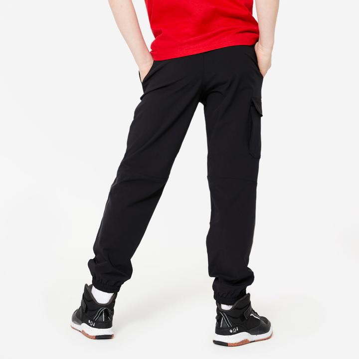 Produktbild Decathlon Jogginghose Kinder Cargo - schwarz (140)