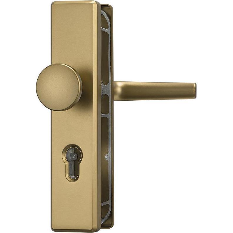 Abus, Türgriff + Fenstergriff, KLN314 F4 Schutzbeschlag WG, bronze (Türgarnitur)
