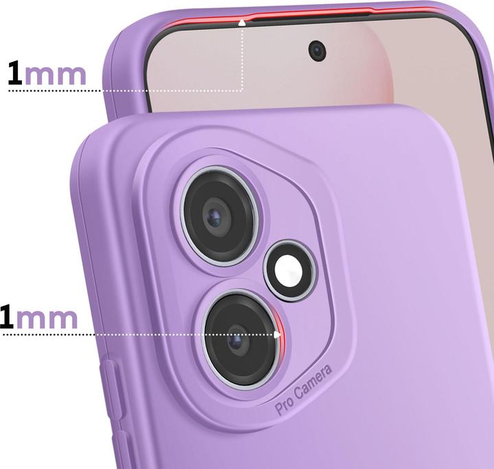 Produktbild Avizar Silikon Hülle Honor 400 mit Kameraschutz (Landvo XM200 Pro)