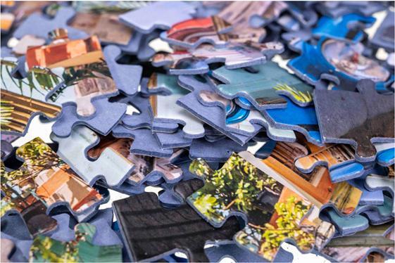 Actual product image Tactic Vintage car puzzle in Havana, 200 pieces. (200 pieces)