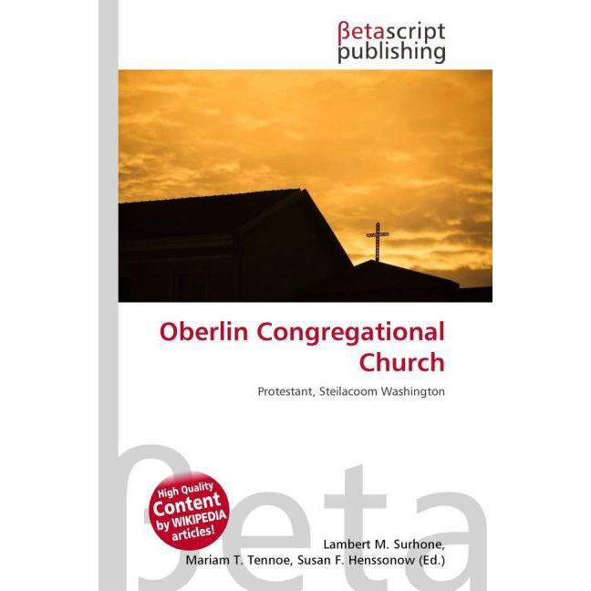 Oberlin Congregational Church, Sachbücher
