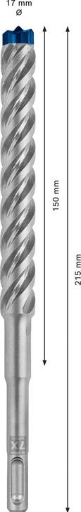 Immagine prodotto Bosch Professional Zubehör Trapano a percussione EXPERT SDS plus-7X, 17 x 150 x 215 mm (17 mm)