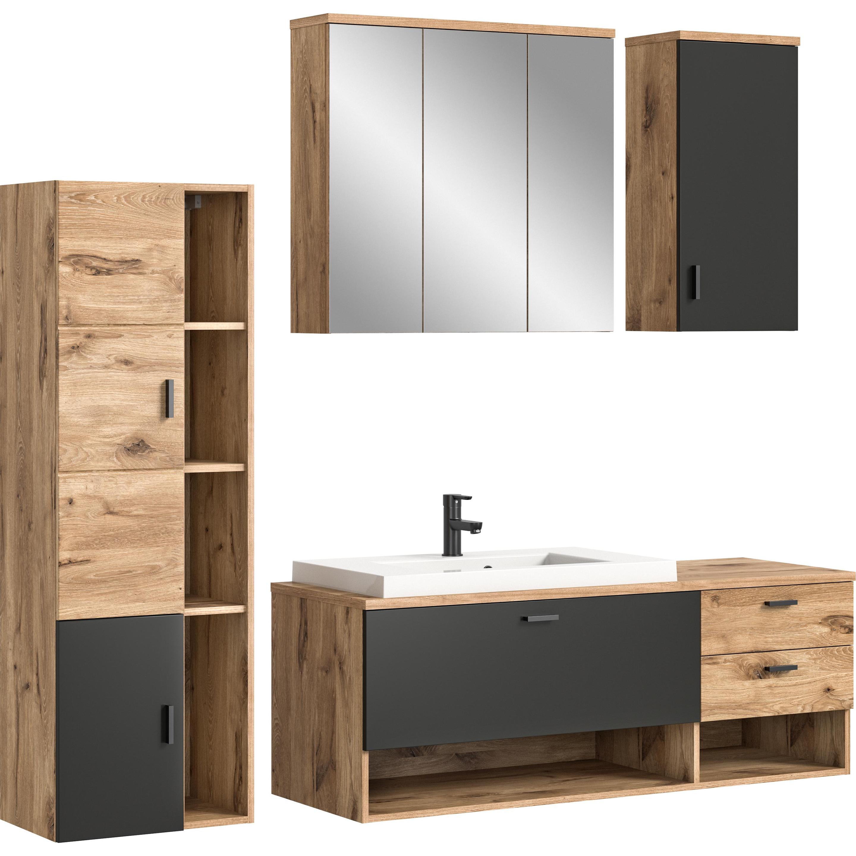 Xonox Home, Badmöbelset, Badmöbelset Grado 4-teilig