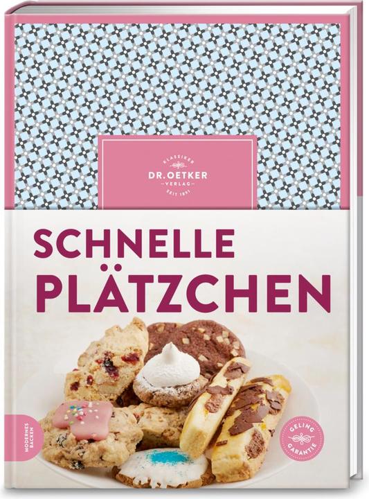 Produktbild Dr. Oetker Schnelle Plätzchen (Deutsch, Dr. Oetker, 2017)