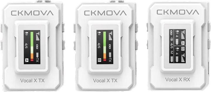 Actual product image Ckmova Vocal X V2W MK2 - Bezprzewodowy system z dwoma mikrofonami