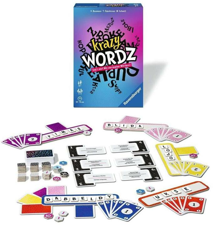 Produktbild Ravensburger Krazy Wordz (Deutsch, 3 - 8 Spieler)