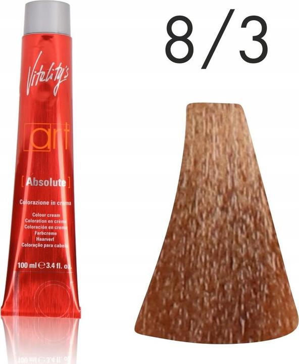 Produktbild Vitality's 8/3 hellgoldblond 100 ml (8/3 hellgoldblond)