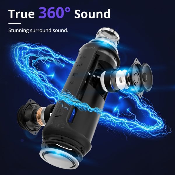 Actual product image Tronsmart T6 Plus Upgraded Edition (15 h, Rechargeable battery operated)
