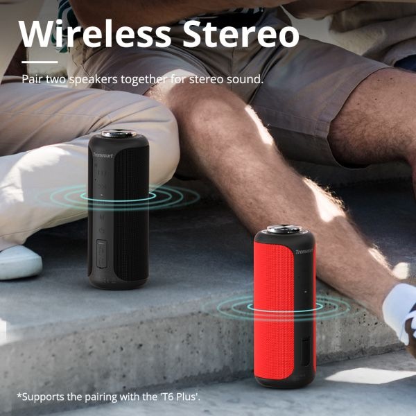 Actual product image Tronsmart T6 Plus Upgraded Edition (15 h, Rechargeable battery operated)